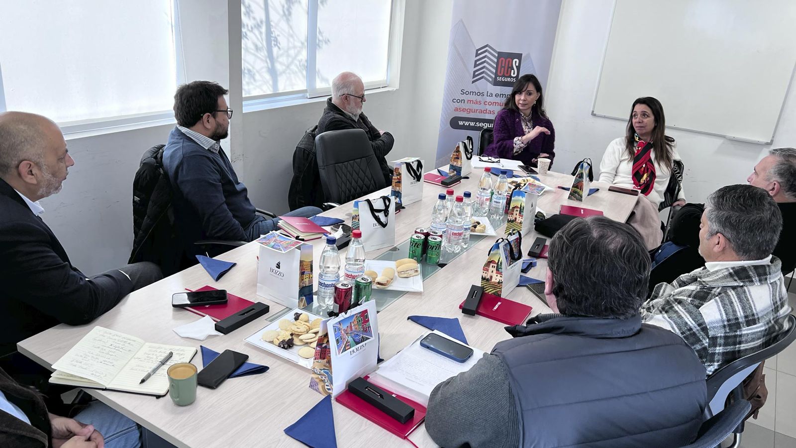 encuentro con administradores de edificios