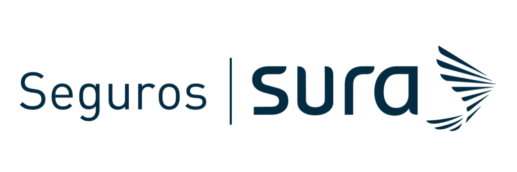 Logo de Sura Seguros, colaborando con Seguros CCS para ofrecer protección integral a comunidades.