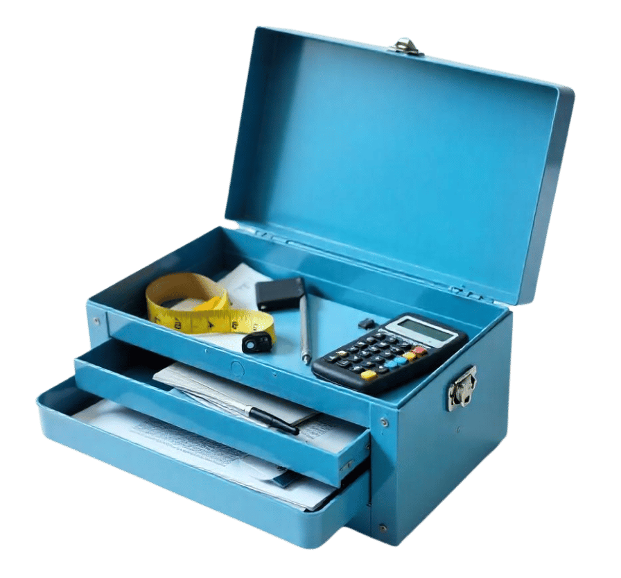 Caja de herramientas, promoviendo el kit de herramientas para gestión de seguros de condominio