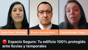 Expertos en seguros hablan sobre lluvias y temporales