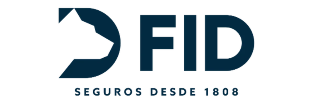 Logotipo de FID Seguros, con la leyenda 'Seguros desde 1808'.
