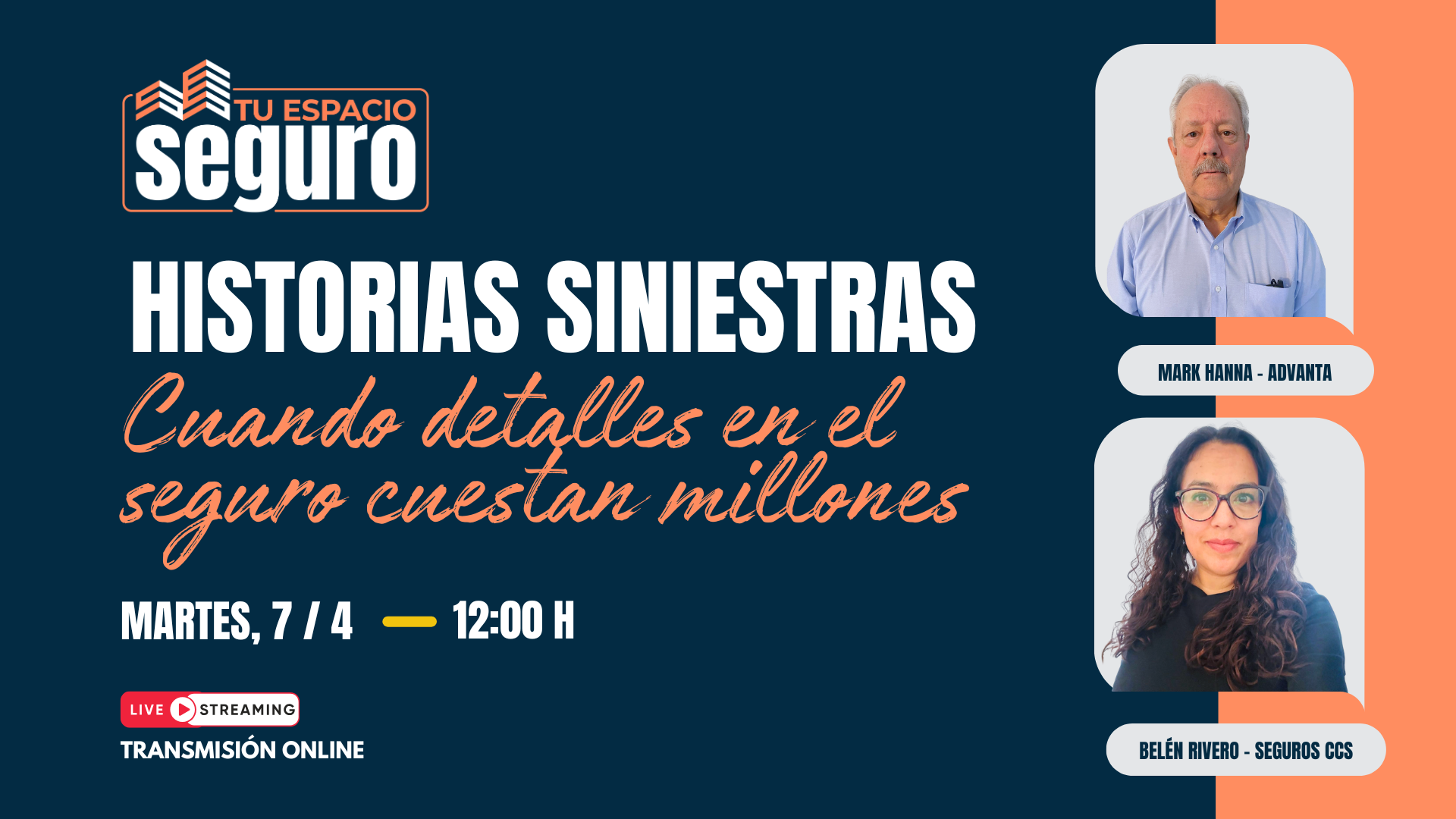 dos expertos dan consejos sobre siniestros